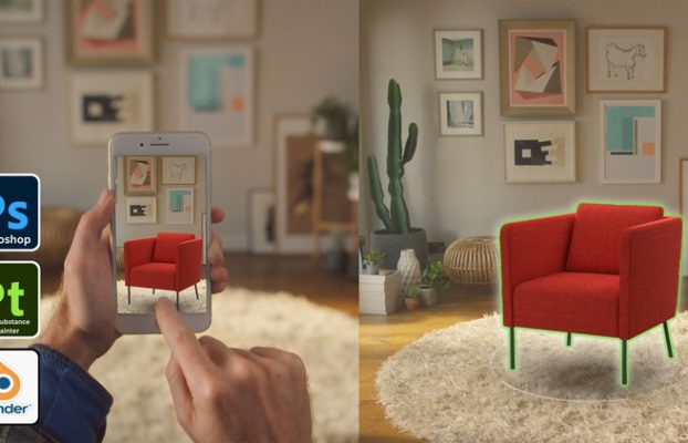 3D Augmented Reality For Beginners Using Blender & Substance By Devasis Samantry
