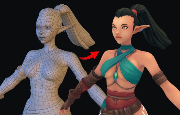 3D Character Texturing Course By Ruslan Shchabelskyi