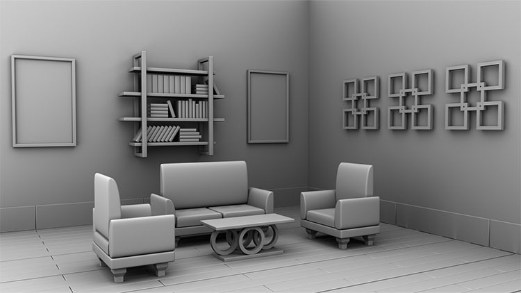 3D Furniture Design with Maya : Living Room By Andrew Rees