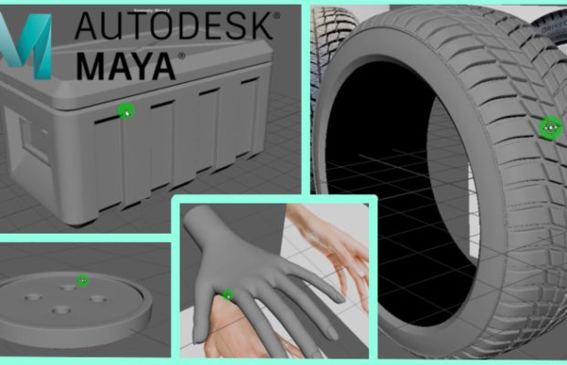 3D Modeling in Maya for Beginners By Илья Хлынин