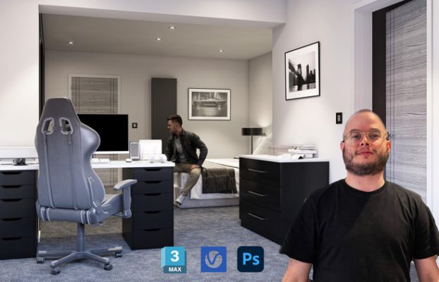 3DS Max and Vray Interior Design Course By Jay Silvester