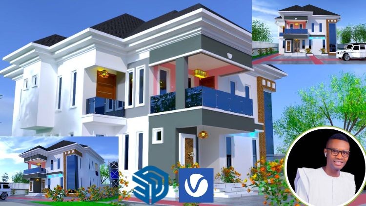 5 Bedroom Duplex very essential course basic to advance. By Success Ogwudu