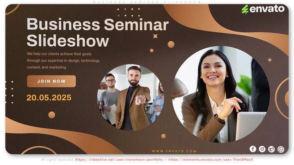 Videohive Business Seminar Slideshow