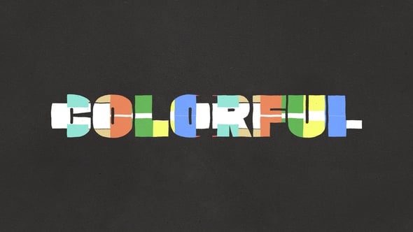 Videohive Colorful Reveal 57595934