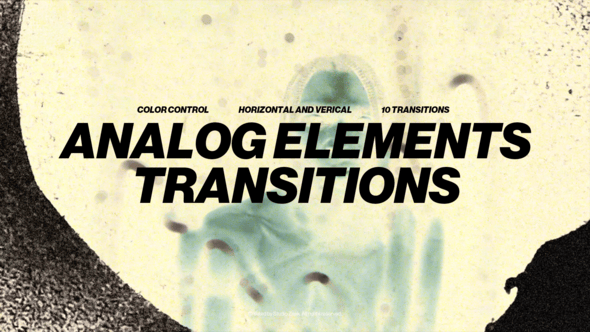 Videohive Analog Elements Transitions