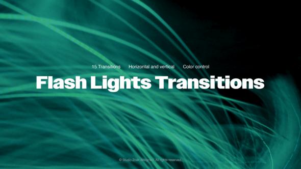 Videohive Flash Lights Transitions 57380482