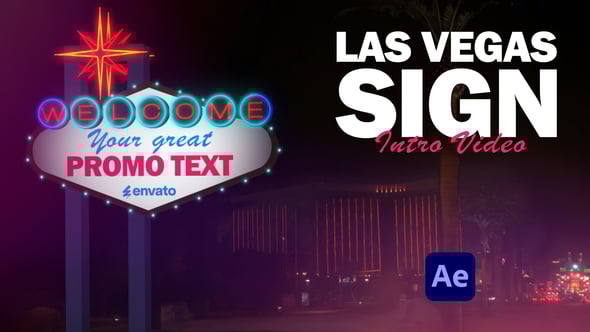 Videohive Las Vegas Sign Opener