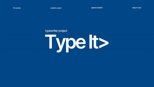 Videohive Type It