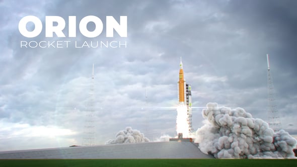 Videohive Orion Rocket Launch