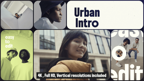 Videohive Bento Urban Intro