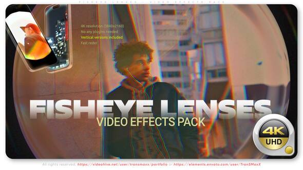 Videohive Fisheye Lenses – Video Effects Pack