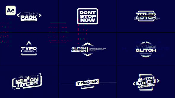 Videohive Glitch Titles 57827051