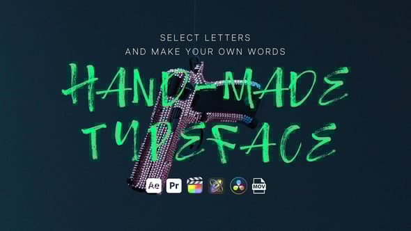 Videohive Hand Made Typeface
