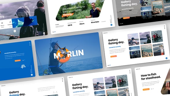 Videohive Marlin Fishing Video Display After Effect Template