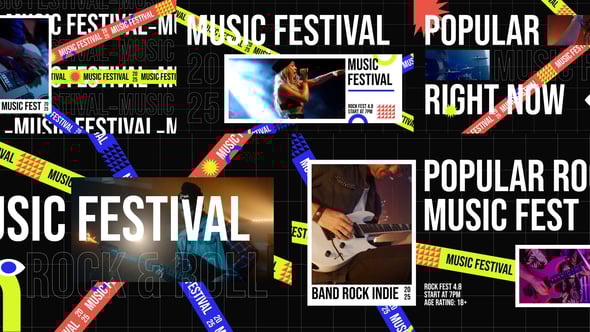 Videohive Music Festival After Effect