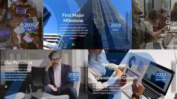 Videohive Corporate Timeline 57055564