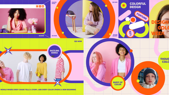 Videohive Colorful Intro Promo After Effect