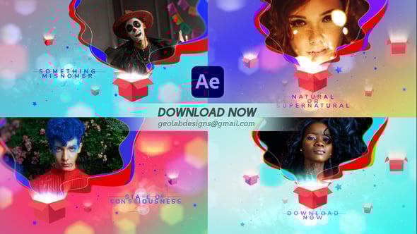 Videohive Mysterious Box Slideshow