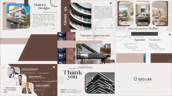 Videohive Luxury Apartments Opener l Real Estate l Property Rental Slideshow
