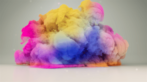 Videohive Color Smoke Logo Reavel