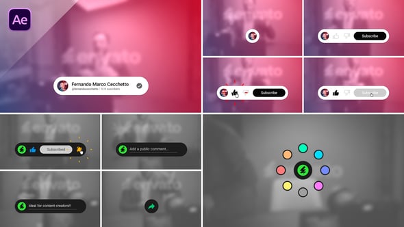 Videohive YouTube Channel Elements 57696176