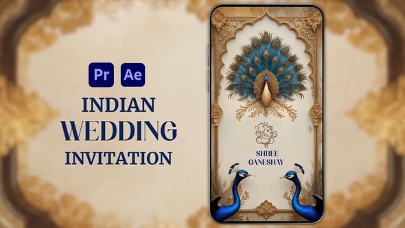 Videohive Indian Wedding Invitation Template 57202023
