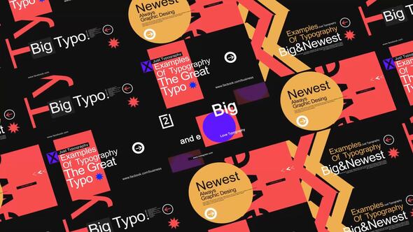 Videohive Typographic Scenes 57279229