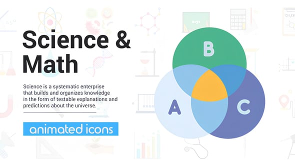 Videohive Science and Math Icons