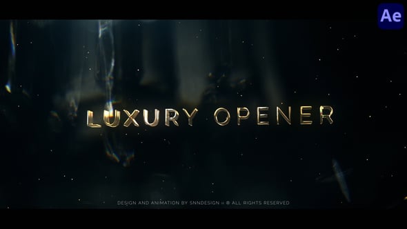 Videohive Luxury Titles Opener 57302490