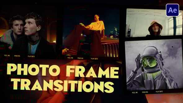 Videohive Photo Frame Transitions 57845114