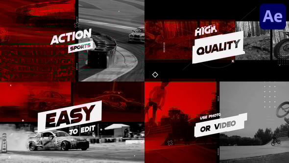 Videohive Action Sports for After Effects