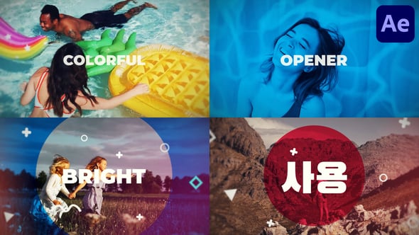Videohive Colorful Opener for After Effects