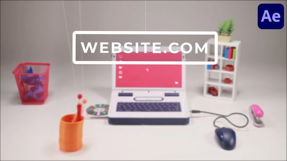 Videohive Realistic Office Routine Scene for After Effects
