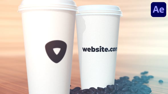 Videohive Coffee Mockup for After Effects