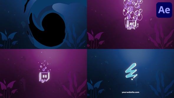 Videohive Sea ​​Depth Logo | After Effects