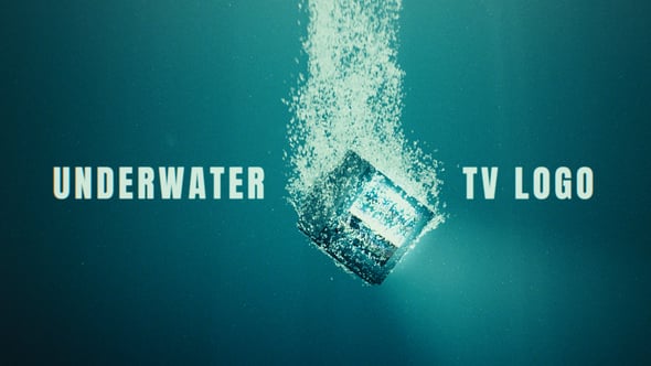 Videohive Underwater Tv Logo