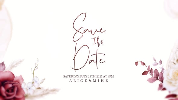 Videohive Wedding Intro V1 52931411