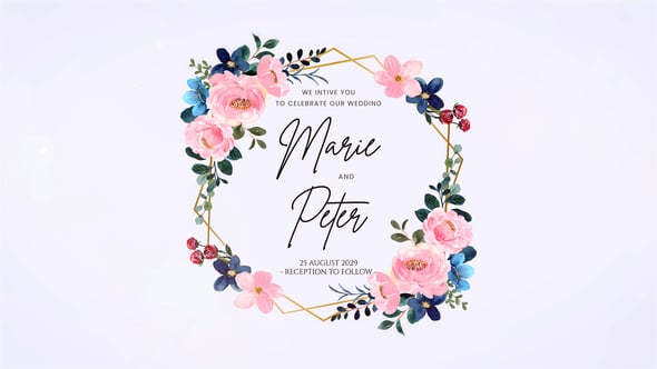Videohive Wedding Titles 57813896