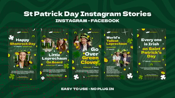 Videohive St Patrick Day Instagram Stories 56792066