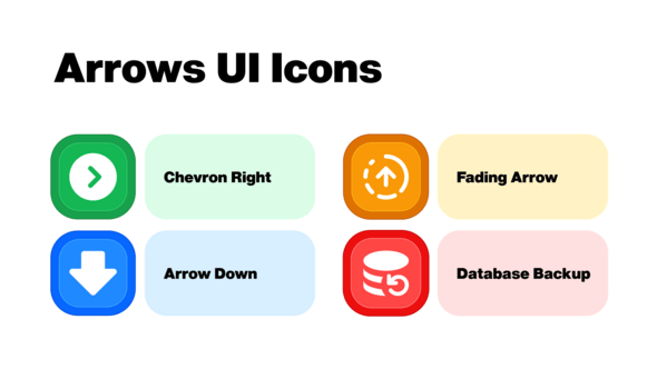 Videohive Arrows UI Icons