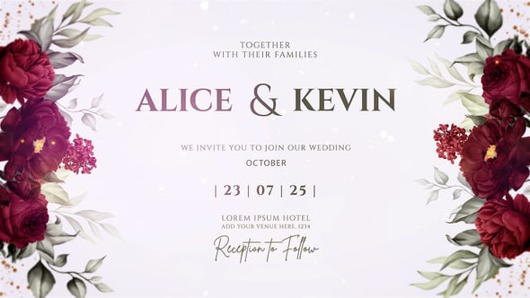 Videohive Wedding Intro 57218938