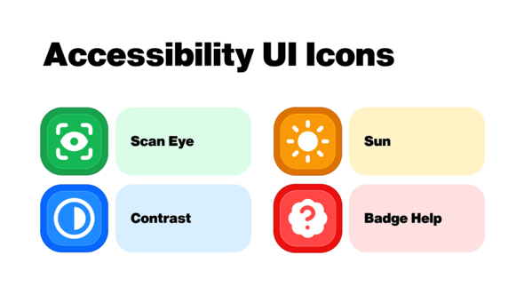Videohive Accessibility UI Icons