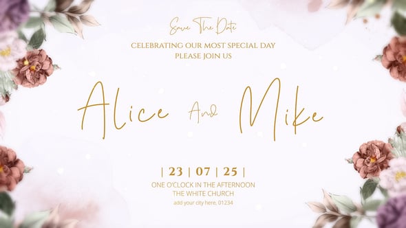 Videohive Wedding Intro 56913918