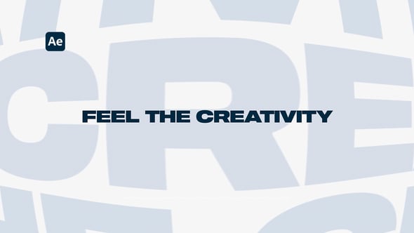 Videohive Creative Typography Opener – Vol.1