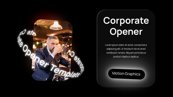 Videohive Corporate Opener 57589643
