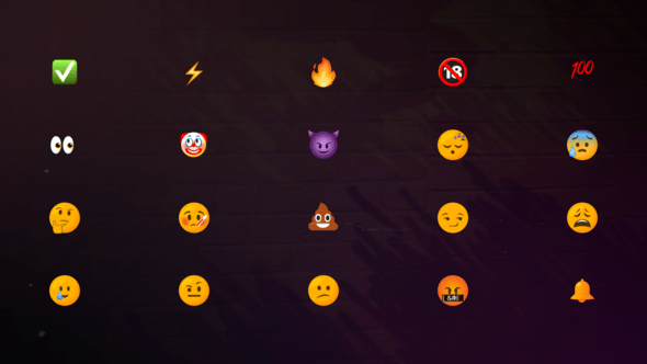 Videohive Animated Emoji vol.02