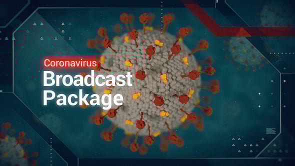 Videohive Coronavirus Broadcast Package | COVID-19 Pack