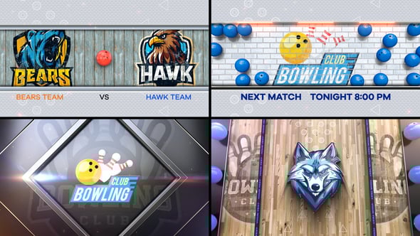 Videohive Bowling Bumper 4 (4-Bumpers)