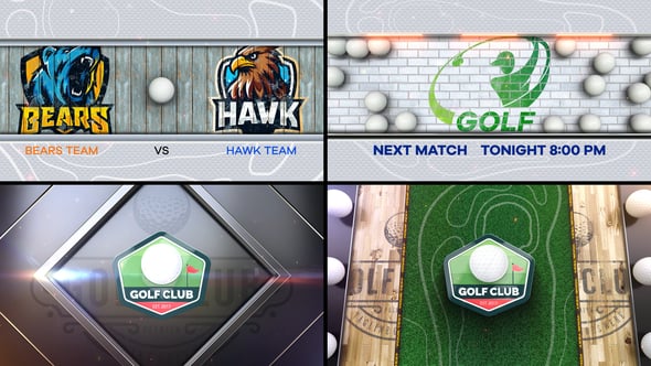 Videohive Golf Bumper 4 (4-Bumpers)