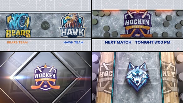 Videohive Ice Hockey Bumper 2 (4-Bumpers)